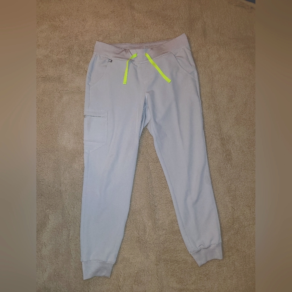 Figs slate grey joggers